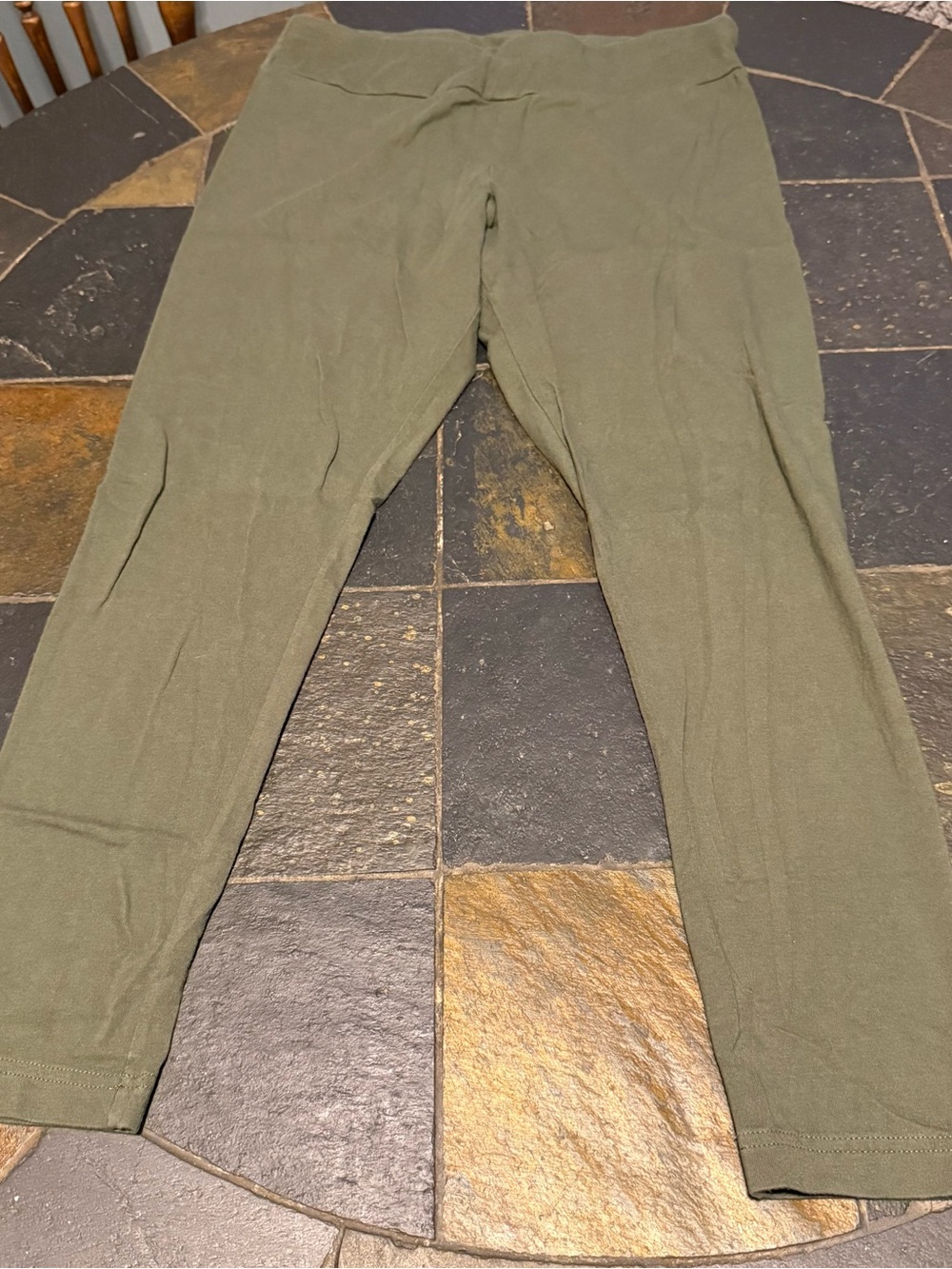 Time and Tru Olive Green Casual Jogger Pants